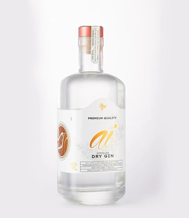 Ai dry gin 700ml - Standard Pakovanje